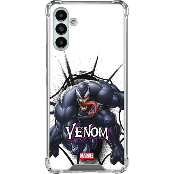 Marvel Venom Reaching Forward Galaxy A13 5G Clear Case