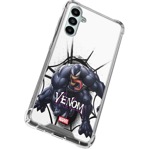 Marvel Venom Reaching Forward Galaxy A14 5G Clear Case