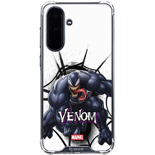 Marvel Venom Reaching Forward Galaxy A36 5G Clear Case