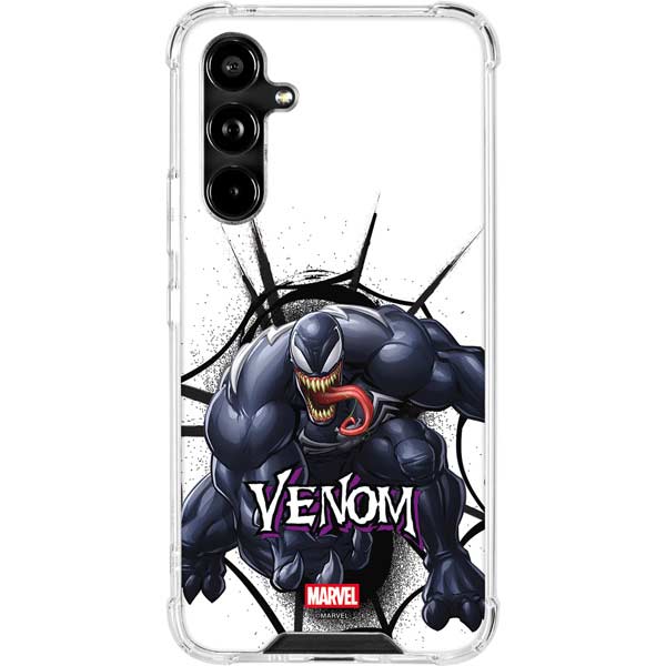 Marvel Venom Reaching Forward Galaxy A54 5G Clear Case