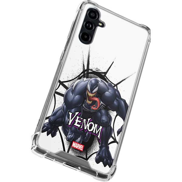 Marvel Venom Reaching Forward Galaxy A54 5G Clear Case