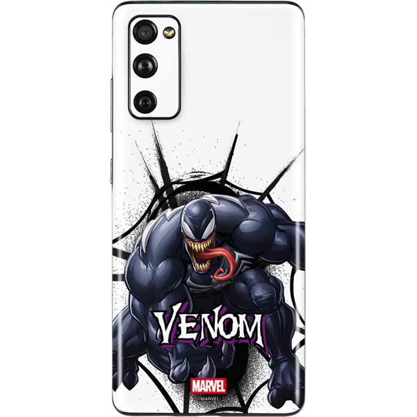 Marvel Venom Reaching Forward Galaxy S20 Fan Edition Skin