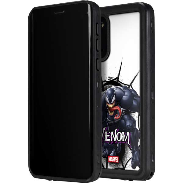 Marvel Venom Reaching Forward Galaxy S20 Waterproof Case