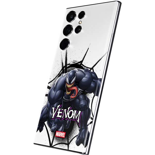 Marvel Venom Reaching Forward Galaxy S22 Ultra Skin