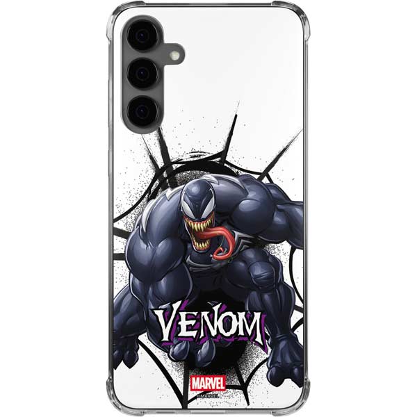 Marvel Venom Reaching Forward Galaxy S24 Plus Clear Case