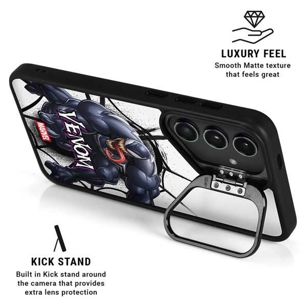 Marvel Venom Reaching Forward Galaxy S24 Ultra Kickstand Case