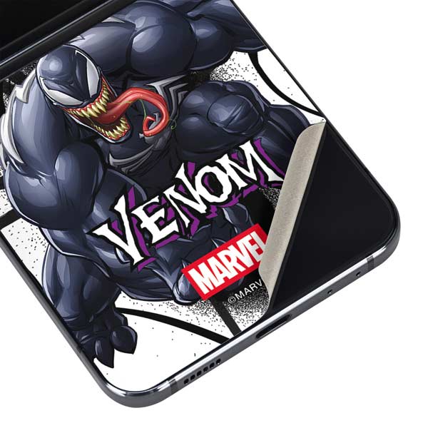 Marvel Venom Reaching Forward Galaxy Z Flip5 5G Skin