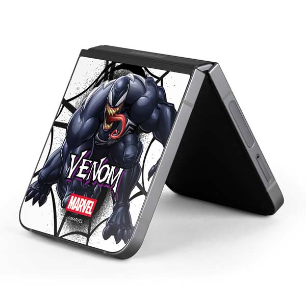 Marvel Venom Reaching Forward Galaxy Z Flip6 Skin