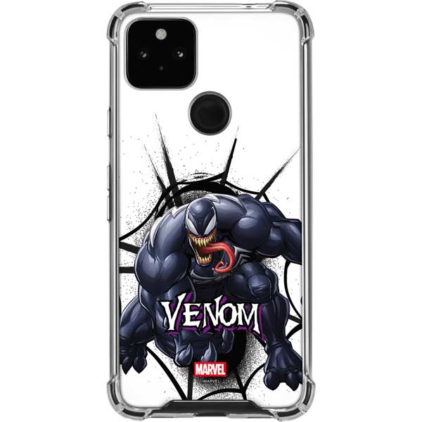 Marvel Venom Reaching Forward Google Pixel 4a 5G Clear Case