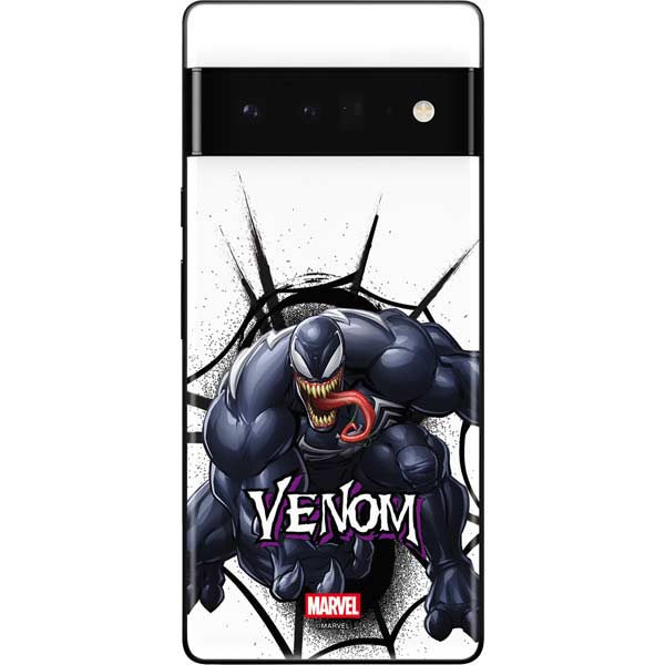 Marvel Venom Reaching Forward Google Pixel 6 Pro Skin