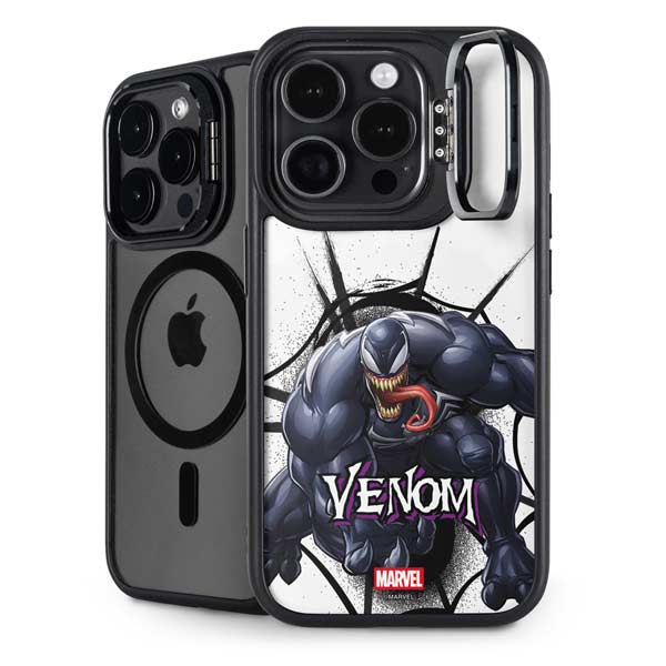 Marvel Venom Reaching Forward iPhone 14 Pro Max Kickstand Case