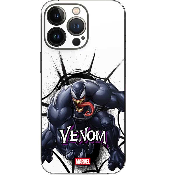Marvel Venom Reaching Forward iPhone 14 Pro Skin