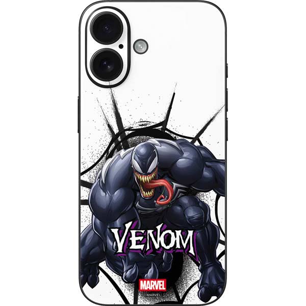 Marvel Venom Reaching Forward iPhone 16 Skin