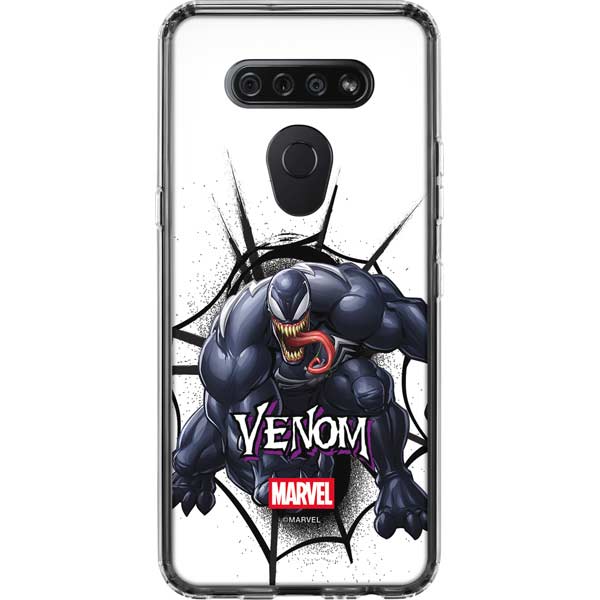 Marvel Venom Reaching Forward LG K51/Q51 Clear Case