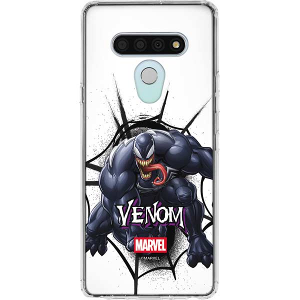 Marvel Venom Reaching Forward LG Stylo 6 Clear Case