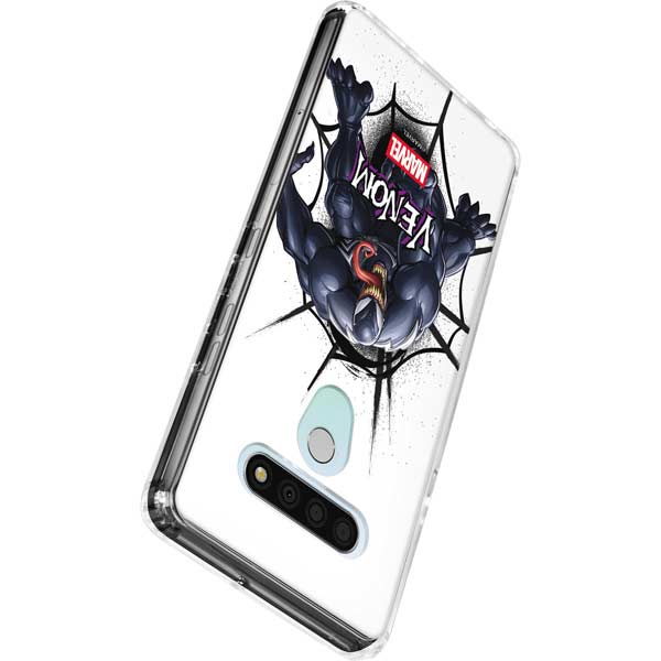 Marvel Venom Reaching Forward LG Stylo 6 Clear Case