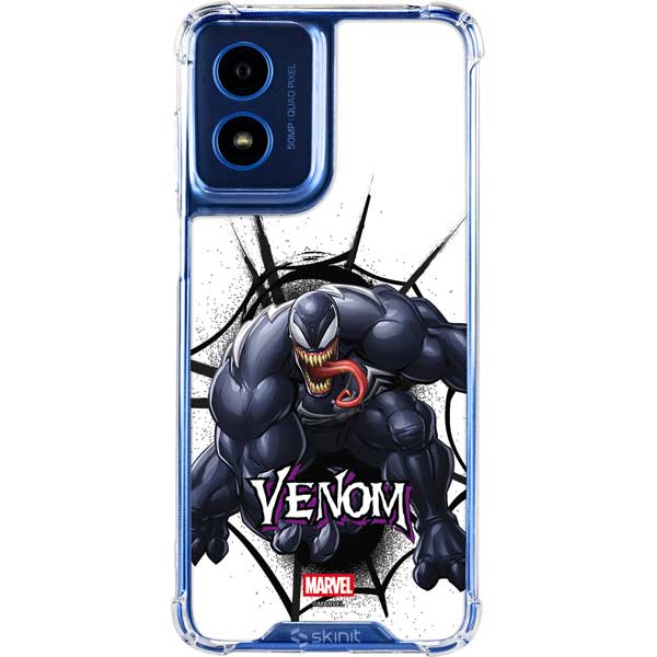 Marvel Venom Reaching Forward Moto G 5G (2024) Clear Case
