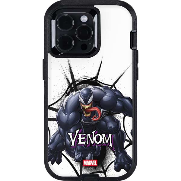 Marvel Venom Reaching Forward Otterbox Defender iPhone Skin