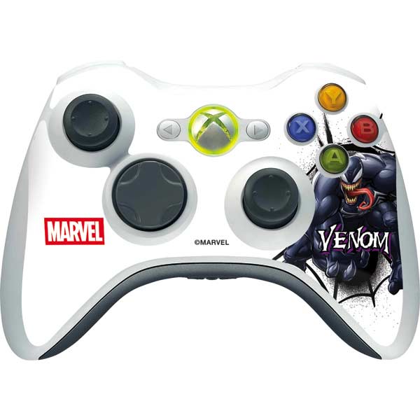 Marvel Venom Reaching Forward Xbox 360 Wireless Controller Skin