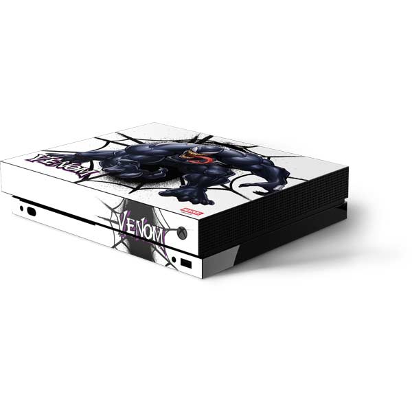 Marvel Venom Reaching Forward Xbox One X Console Skin