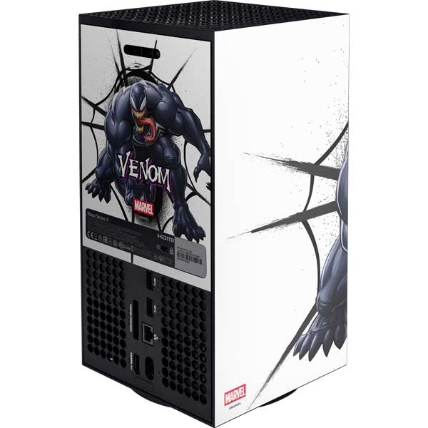 Marvel Venom Reaching Forward Xbox Series X Console Skin