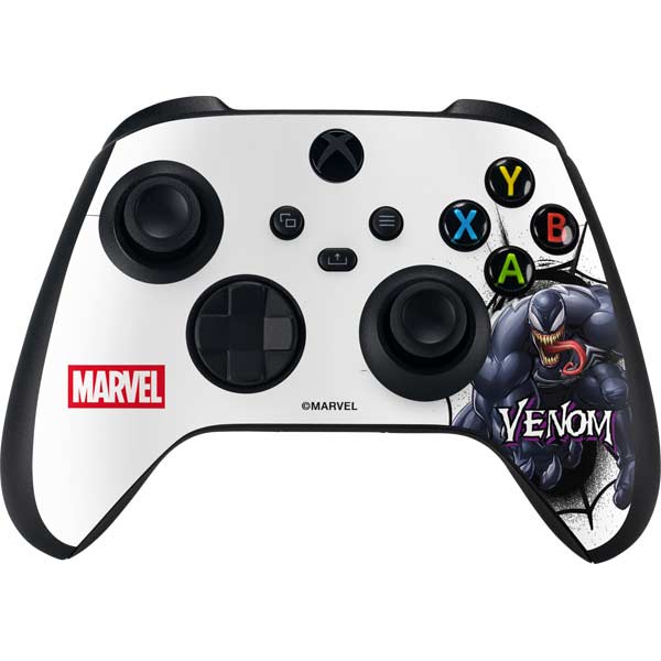 Marvel Venom Reaching Forward Xbox Series X Controller Skin