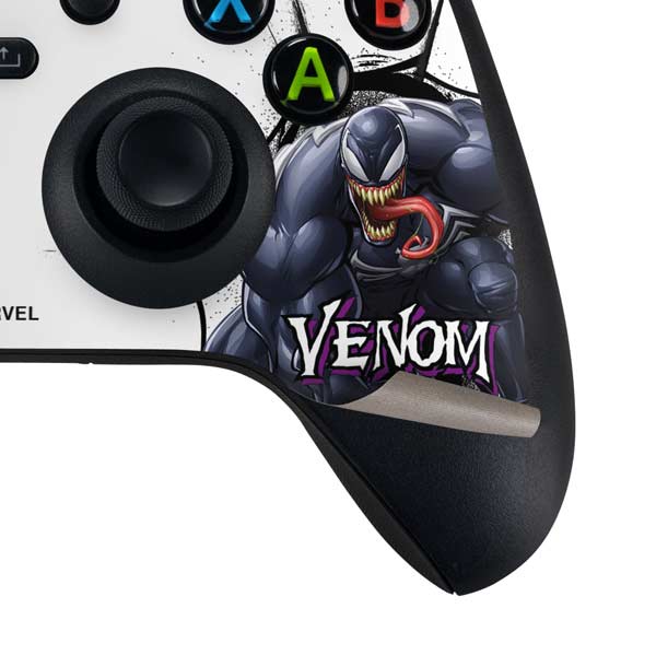 Marvel Venom Reaching Forward Xbox Series X Controller Skin