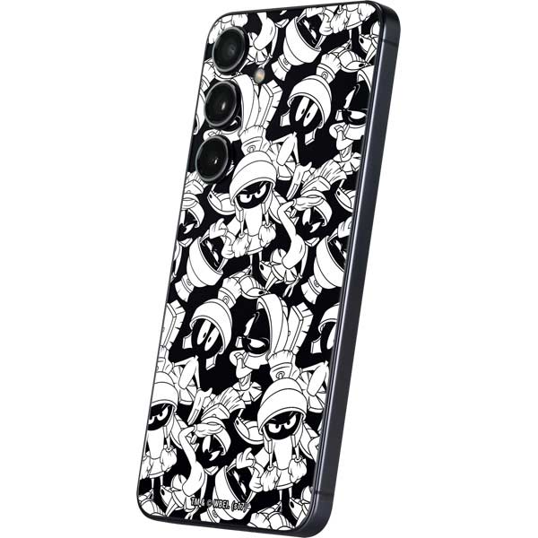 Galaxy S25 Looney Tunes Marvin Super Sized Pattern Skin | Skinit