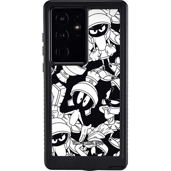 Looney Tunes Marvin Super Sized Pattern Galaxy S24 Ultra Case ...