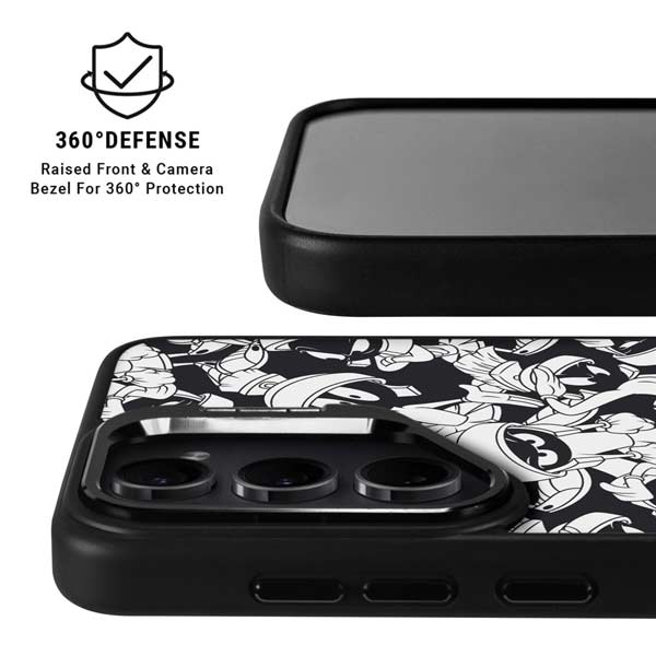 Looney Tunes Marvin Super Sized Pattern Galaxy S26 Kickstand Case