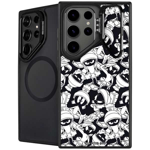 Looney Tunes Marvin Super Sized Pattern Galaxy S26 Ultra Kickstand Case
