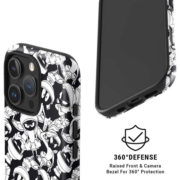 Looney Tunes Marvin Super Sized Pattern Apple iPhone 16 Pro Max Magsafe ...