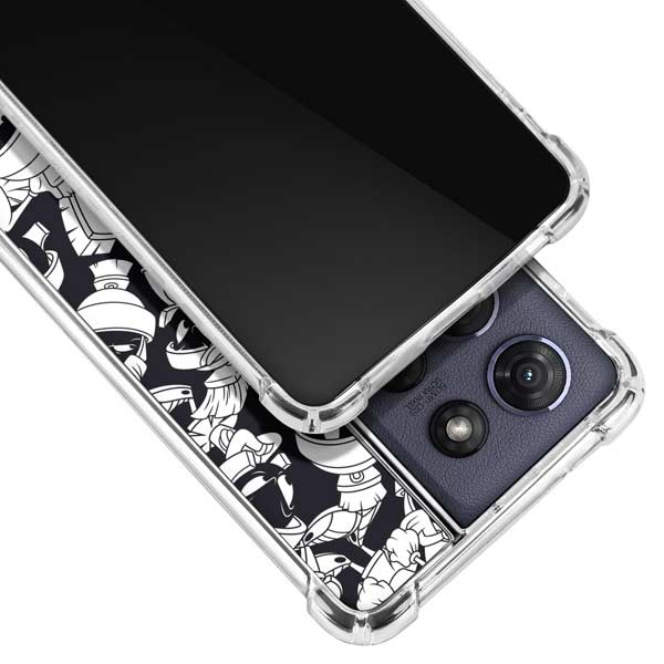 Looney Tunes Marvin Super Sized Pattern Moto G Power 5G (2025) Clear Case