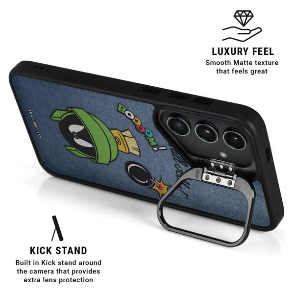 Looney Tunes Marvin Thats All Folks Galaxy S26 Ultra Kickstand Case