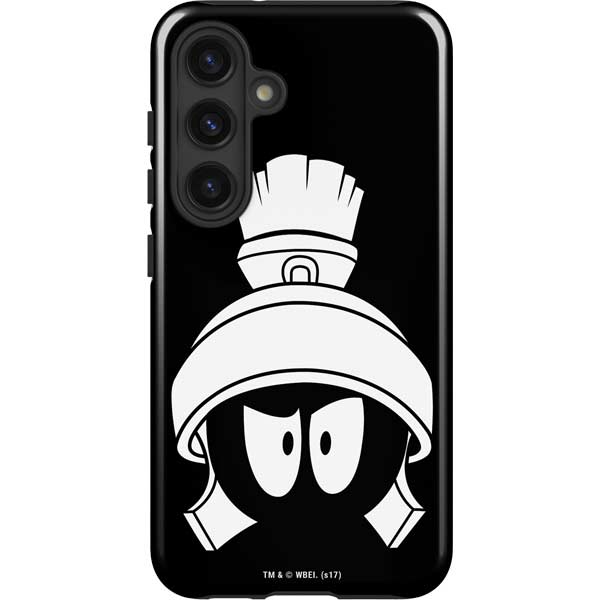 Galaxy S25 Looney Tunes Marvin the Martian Black and White Impact Case ...