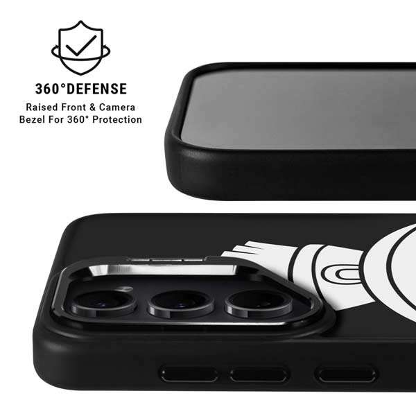 Looney Tunes Marvin the Martian Black and White Galaxy S26 Ultra Kickstand Case