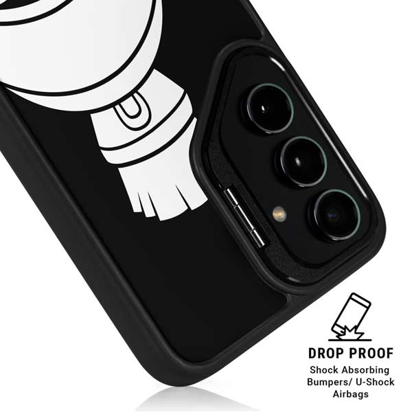 Looney Tunes Marvin the Martian Black and White Galaxy S26 Ultra Kickstand Case
