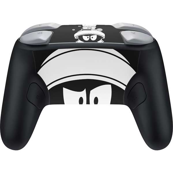 Looney Tunes Marvin the Martian Black and White Nintendo Switch 2 (2025) Pro Controller Skin