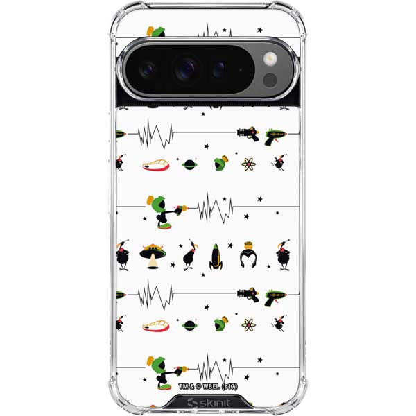 Looney Tunes Marvin the Martian Gadgets Google Pixel 10 Pro Clear Case