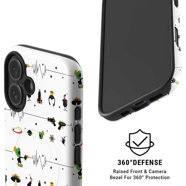 Looney Tunes Marvin the Martian Gadgets iPhone 16 Plus Magsafe Impact Case