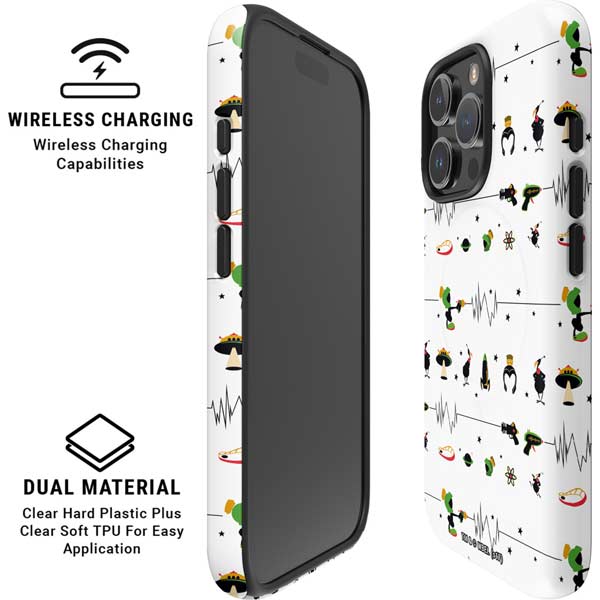 Looney Tunes Marvin the Martian Gadgets iPhone 16 Pro Magsafe Impact Case