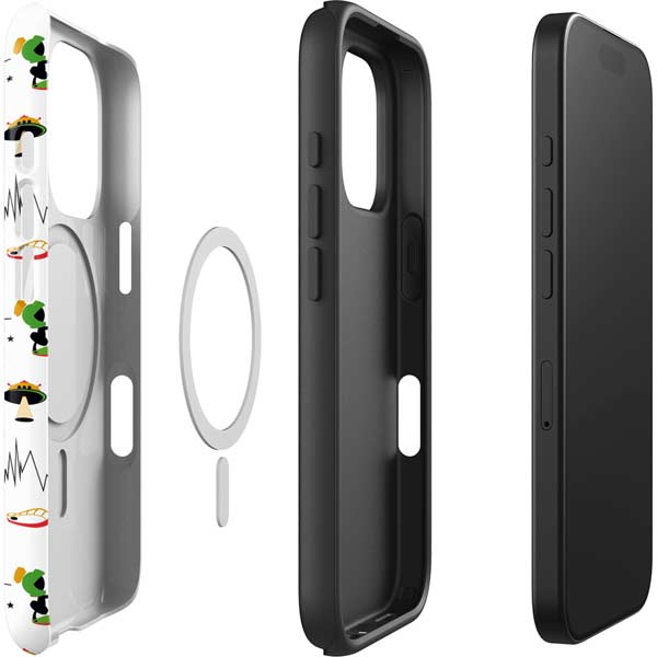 Looney Tunes Marvin the Martian Gadgets iPhone 16 Pro Max Magsafe Impact Case