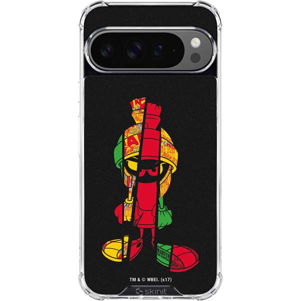 Looney Tunes Marvin the Martian Sliced Google Pixel 10 Pro Clear Case
