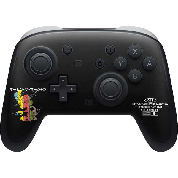 Looney Tunes Marvin the Martian Sliced Juxtapose Nintendo Switch 2 (2025) Pro Controller Skin