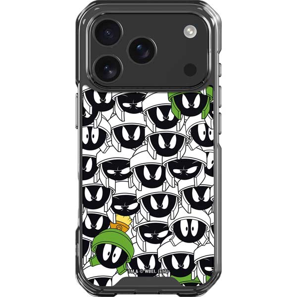 Looney Tunes Marvin the Martian Super Sized iPhone 17 Pro Clear Case