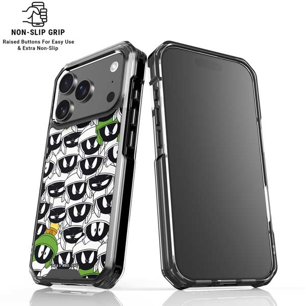 Looney Tunes Marvin the Martian Super Sized iPhone 17 Pro Clear Case