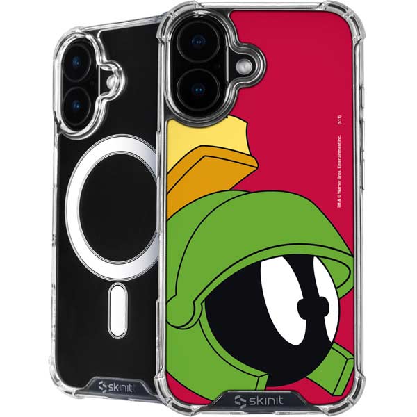 Looney Tunes Marvin The Martian Zoomed In iPhone 17 MagSafe Case