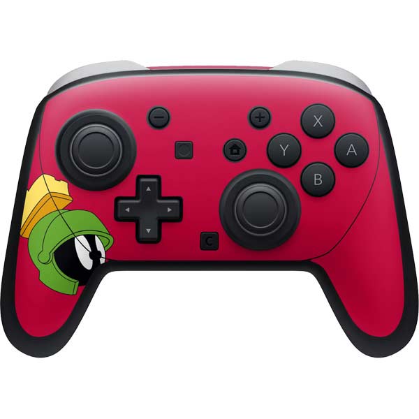 Looney Tunes Marvin The Martian Zoomed In Nintendo Switch 2 (2025) Pro Controller Skin