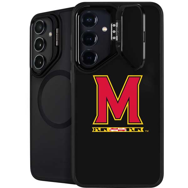 University of Maryland M Logo Galaxy S26 Kickstand Case
