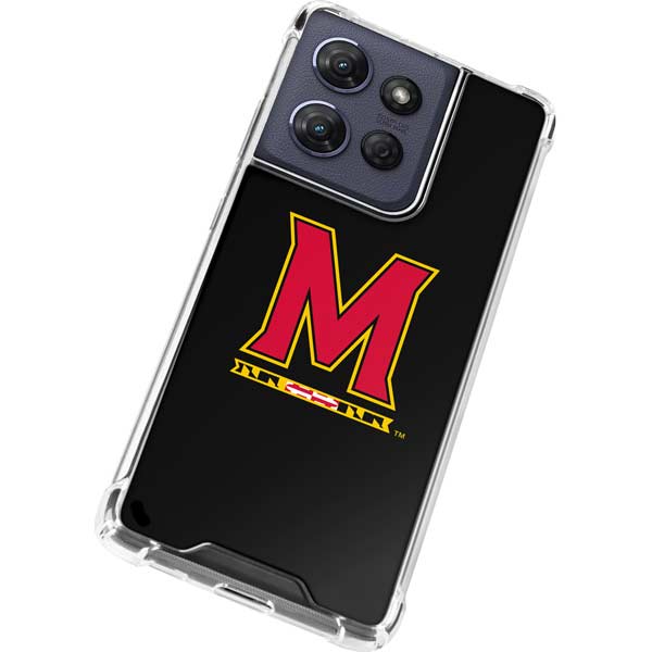 University of Maryland M Logo Moto G 5G (2025) Clear Case